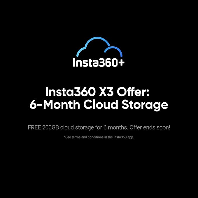 كاميرا اكشن انستا X3-360 مقاومة للماء وبزاوية 360 درجة، تتميز - Image 3