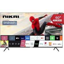 لفزيون ذكي 60 بوصة 4K UHD LED بنظام تشغيل اندرويد